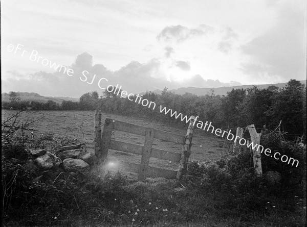 RURAL SCENE WITH CLOUDS